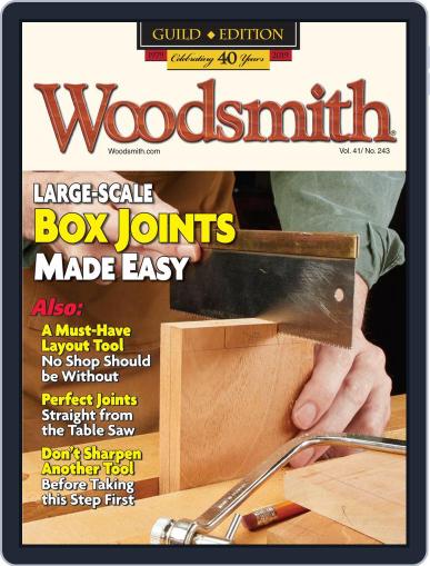 Woodsmith June 1st, 2019 Digital Back Issue Cover