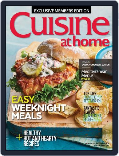 Cuisine at home March 1st, 2018 Digital Back Issue Cover