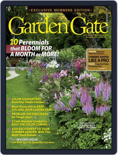 Garden Gate November 1st, 2017 Digital Back Issue Cover