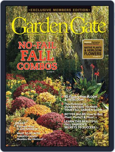 Garden Gate September 1st, 2018 Digital Back Issue Cover