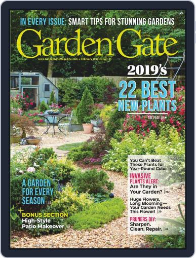 Garden Gate January 1st, 2019 Digital Back Issue Cover