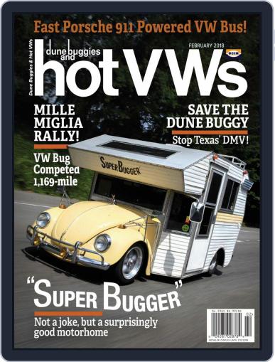 dune buggies and hotVWs February 1st, 2018 Digital Back Issue Cover