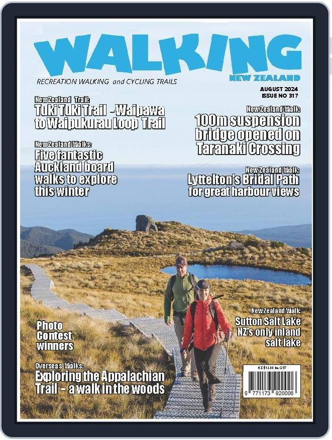 Walking New Zealand (Digital) Subscription                    August 1st, 2024 Issue