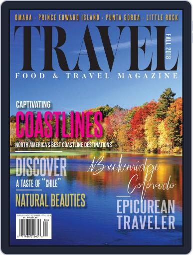 Food and Travel September 1st, 2018 Digital Back Issue Cover