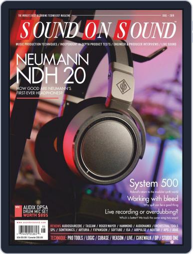 Sound On Sound USA May 1st, 2019 Digital Back Issue Cover