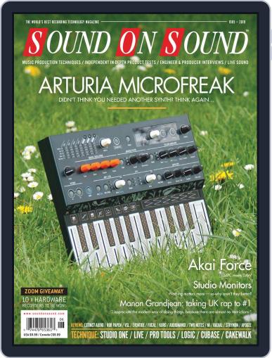 Sound On Sound USA June 1st, 2019 Digital Back Issue Cover