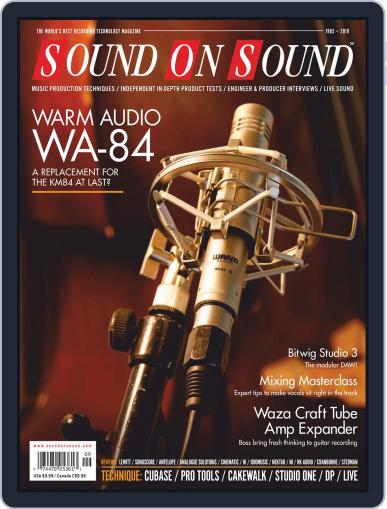 Sound On Sound USA September 1st, 2019 Digital Back Issue Cover