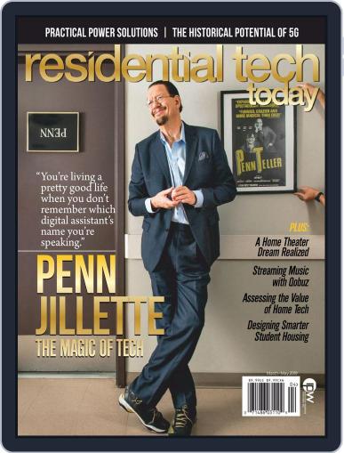 Residential Tech Today March 1st, 2019 Digital Back Issue Cover