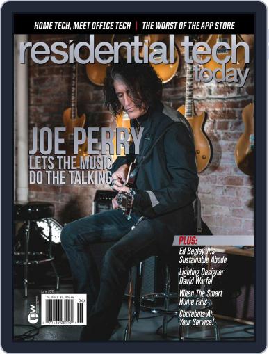 Residential Tech Today June 1st, 2019 Digital Back Issue Cover