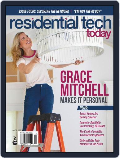 Residential Tech Today January 1st, 2020 Digital Back Issue Cover