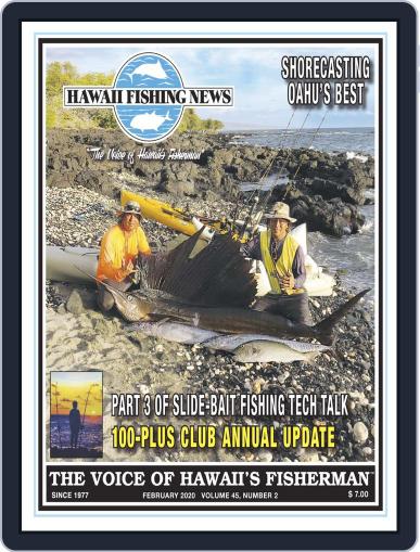 Hawaii Fishing News February 1st, 2020 Digital Back Issue Cover