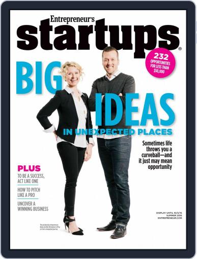 Entrepreneur's Startups June 2nd, 2015 Digital Back Issue Cover