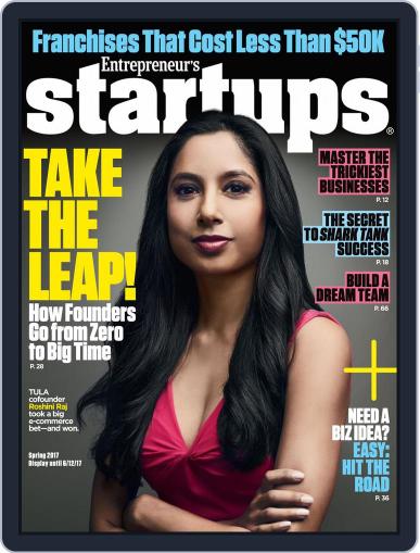 Entrepreneur's Startups January 1st, 2017 Digital Back Issue Cover