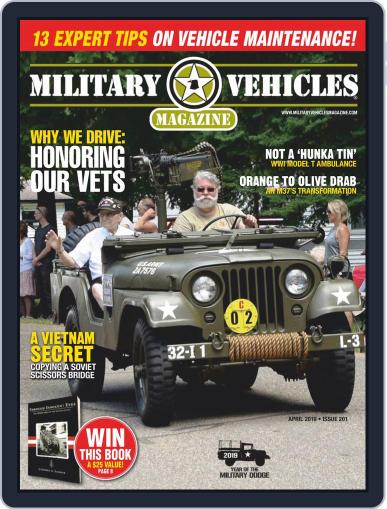 Military Vehicles April 1st, 2019 Digital Back Issue Cover