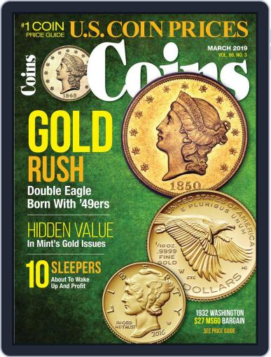 Coins March 1st, 2019 Digital Back Issue Cover