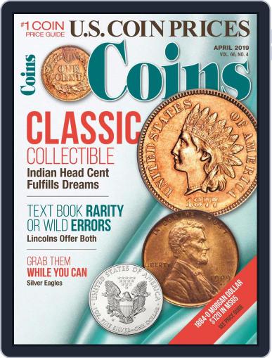Coins April 1st, 2019 Digital Back Issue Cover
