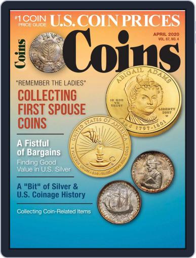 Coins April 1st, 2020 Digital Back Issue Cover