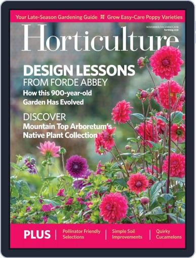 Horticulture November 1st, 2018 Digital Back Issue Cover