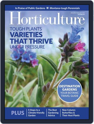 Horticulture January 1st, 2019 Digital Back Issue Cover