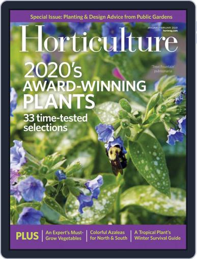 Horticulture January 1st, 2020 Digital Back Issue Cover