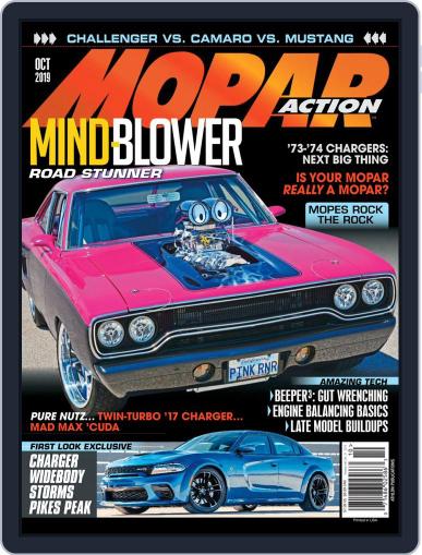 Mopar Action October 1st, 2019 Digital Back Issue Cover