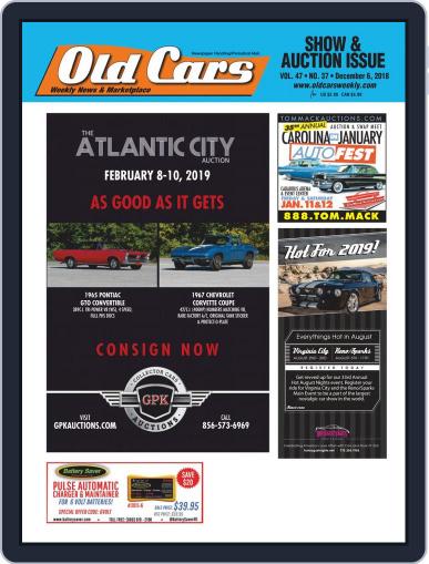 Old Cars Weekly December 6th, 2018 Digital Back Issue Cover