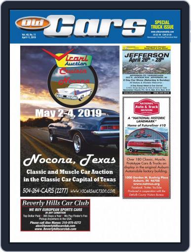 Old Cars Weekly April 11th, 2019 Digital Back Issue Cover