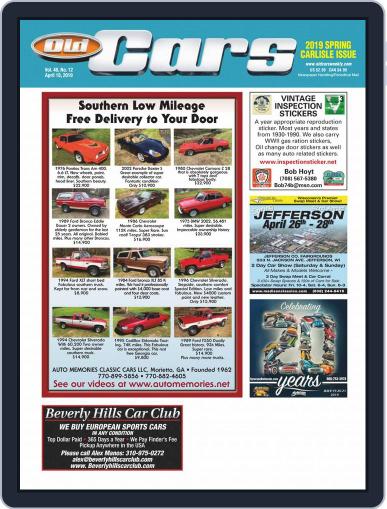 Old Cars Weekly April 18th, 2019 Digital Back Issue Cover