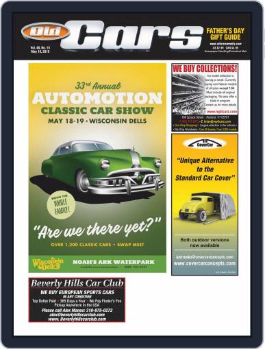 Old Cars Weekly May 16th, 2019 Digital Back Issue Cover