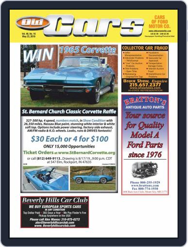 Old Cars Weekly May 23rd, 2019 Digital Back Issue Cover