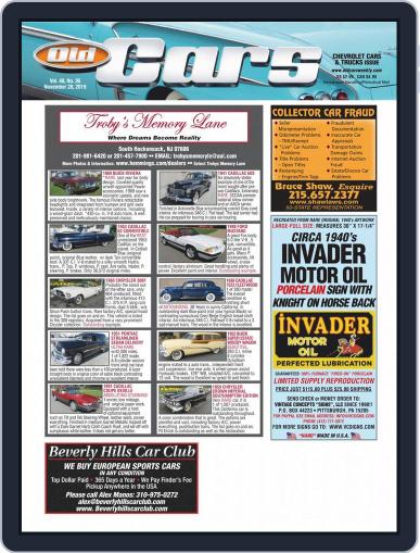 Old Cars Weekly November 28th, 2019 Digital Back Issue Cover