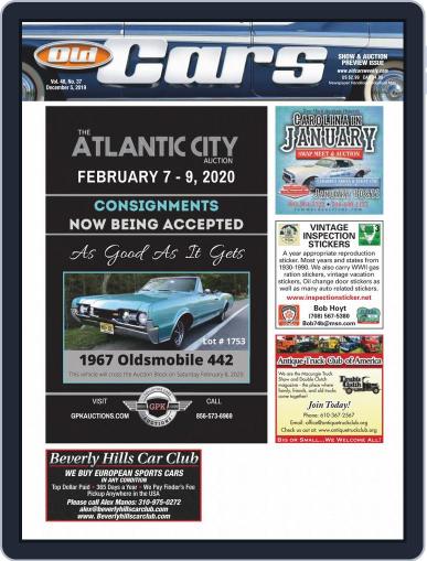 Old Cars Weekly December 5th, 2019 Digital Back Issue Cover
