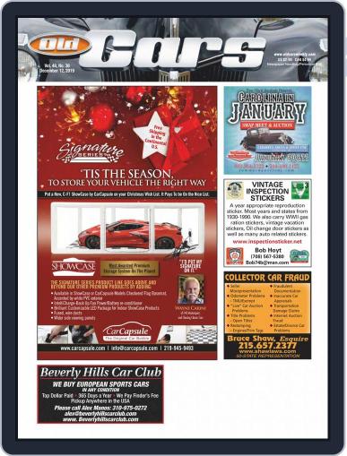 Old Cars Weekly December 12th, 2019 Digital Back Issue Cover