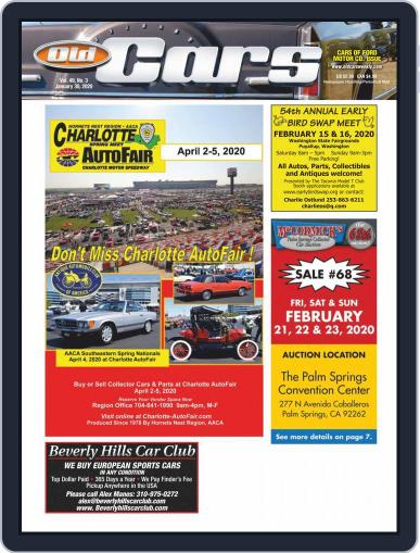 Old Cars Weekly January 30th, 2020 Digital Back Issue Cover