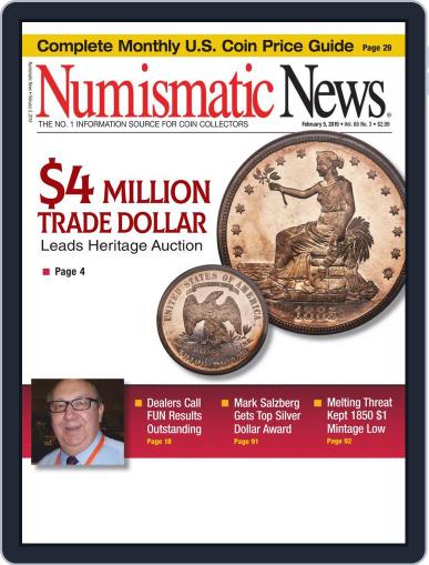 Numismatic News February 5th, 2019 Digital Back Issue Cover