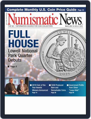 Numismatic News March 5th, 2019 Digital Back Issue Cover