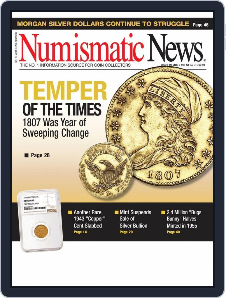 Numismatic News (Digital) Subscription                    March 19th, 2019 Issue