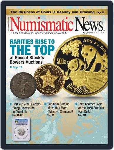Numismatic News May 7th, 2019 Digital Back Issue Cover