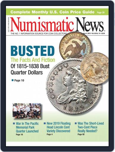 Numismatic News June 4th, 2019 Digital Back Issue Cover