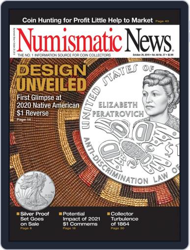 Numismatic News October 29th, 2019 Digital Back Issue Cover