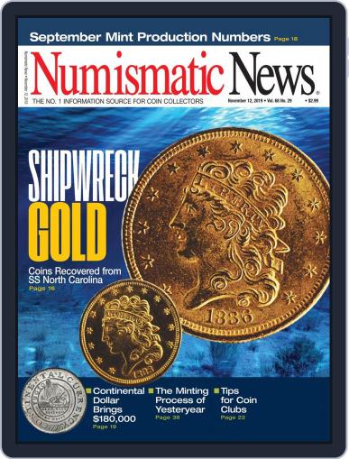 Numismatic News November 12th, 2019 Digital Back Issue Cover