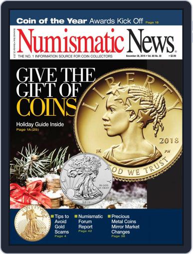 Numismatic News November 26th, 2019 Digital Back Issue Cover