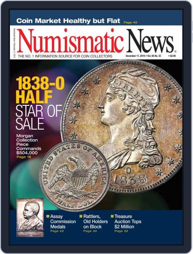 Numismatic News December 17th, 2019 Digital Back Issue Cover