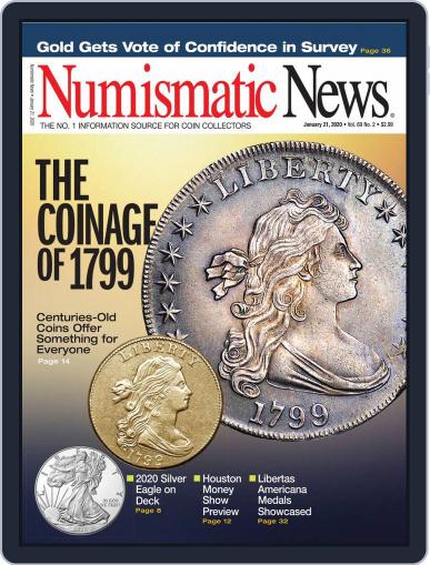 Numismatic News January 21st, 2020 Digital Back Issue Cover
