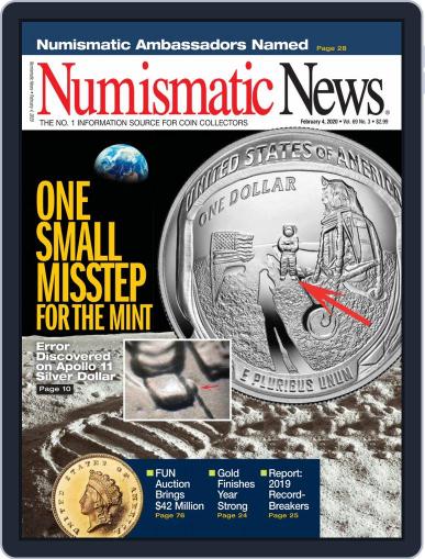 Numismatic News February 4th, 2020 Digital Back Issue Cover