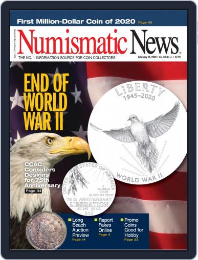 Numismatic News February 11th, 2020 Digital Back Issue Cover