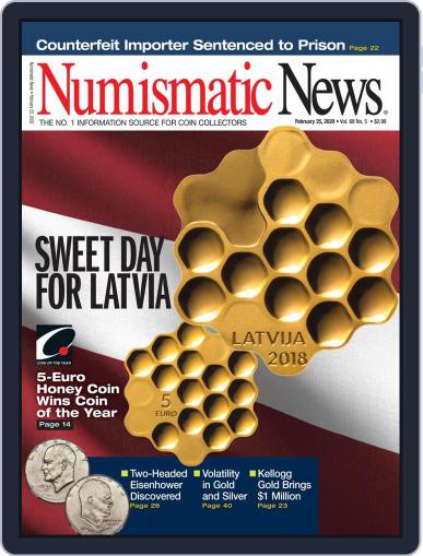 Numismatic News February 25th, 2020 Digital Back Issue Cover
