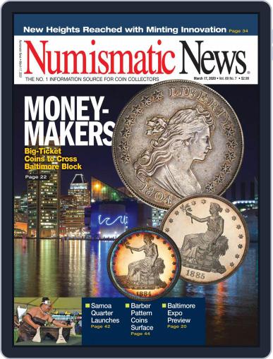 Numismatic News March 17th, 2020 Digital Back Issue Cover