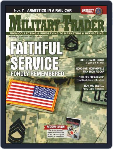 Military Trader November 1st, 2019 Digital Back Issue Cover