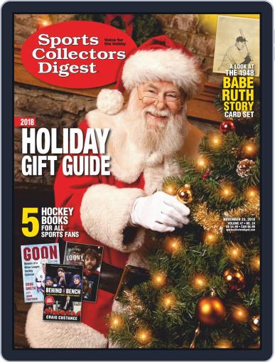 Sports Collectors Digest November 23rd, 2018 Digital Back Issue Cover